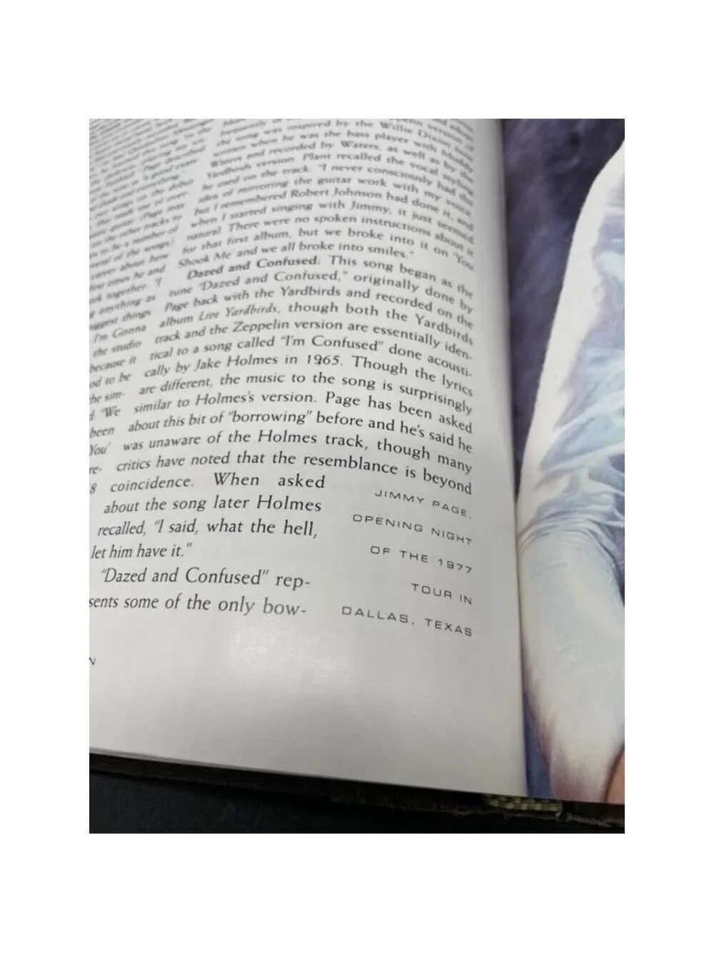 Vintage 1991 Led Zeppelin Heaven and Hell Book